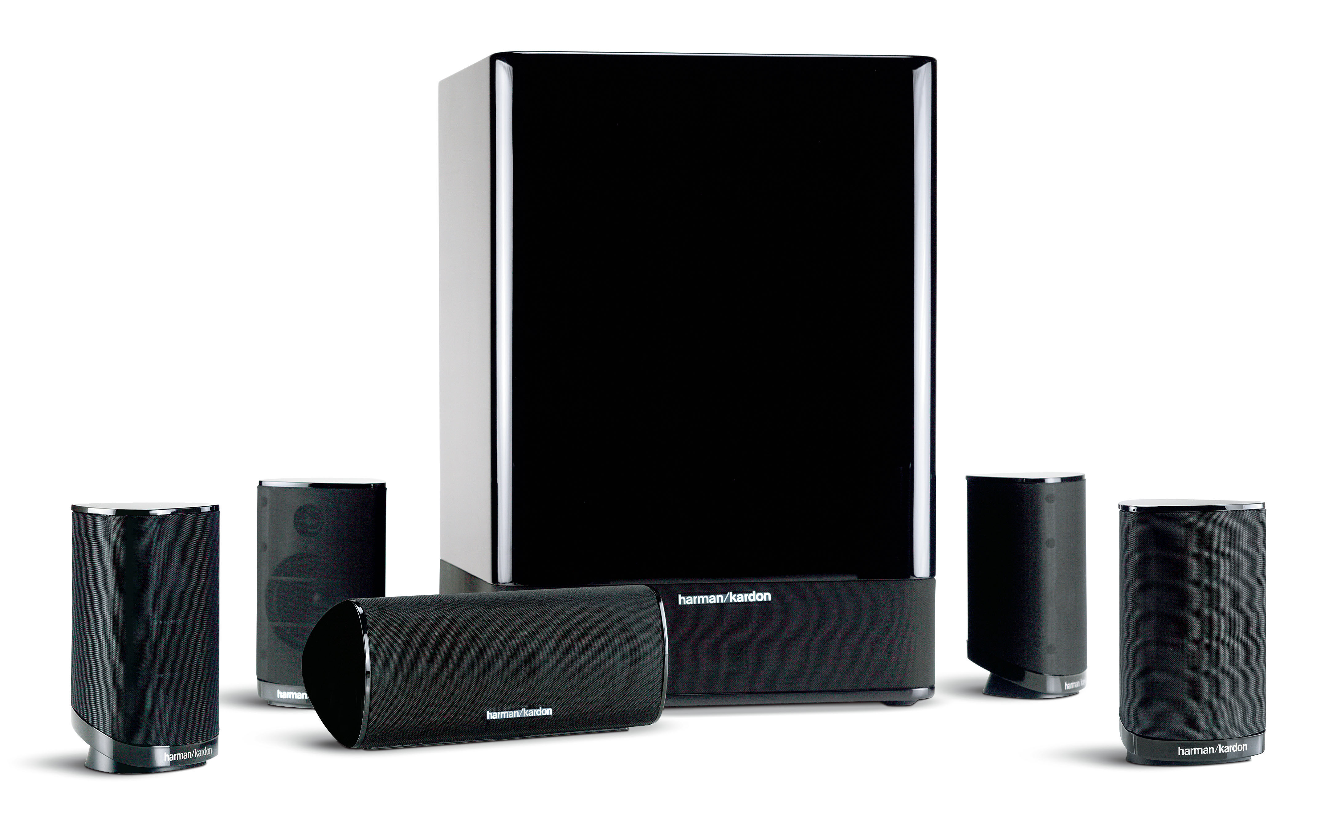 HKTS 15 5.1 Home Theater Speaker System 4 Satellites 1 Center